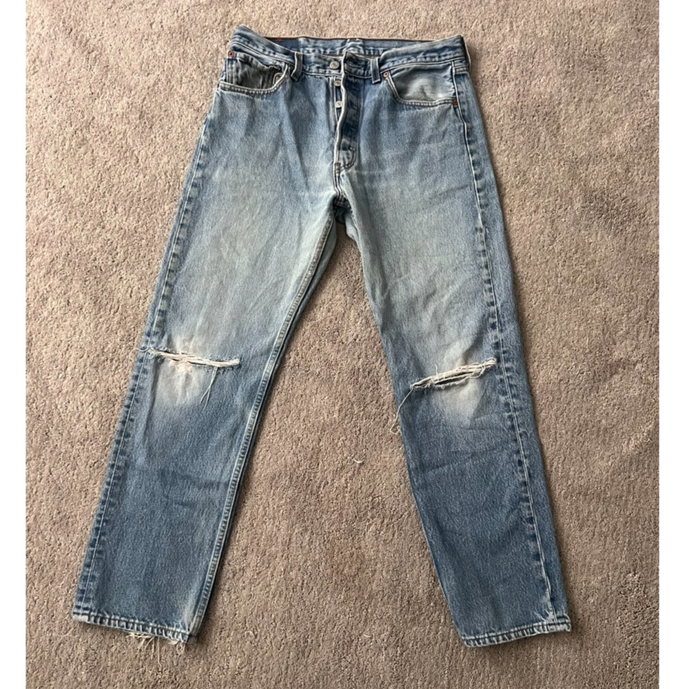 Levi’s 501 Light Wash Jeans